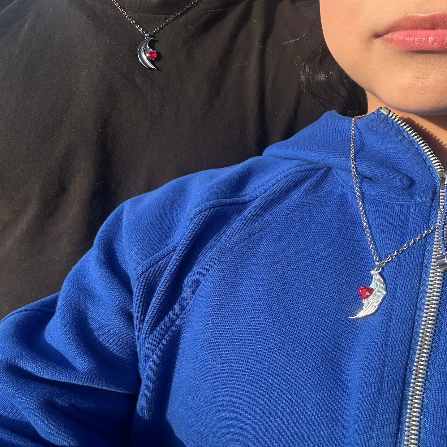 Angel & Devil Matching Couples/ Best Friends Necklace